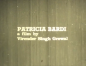 Patricia Bardi – Portrait of the Artist, India Film, New Delhi India, Excerpts from ‘Matters of the Organism’ and ‘Interior Voices’